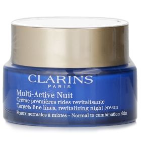 CLARINS - Multi Active Night Targets Fine Lines Revitalizing Night Cream (For Normal To Combination Skin) 80091274/091322 50ml/1.6oz